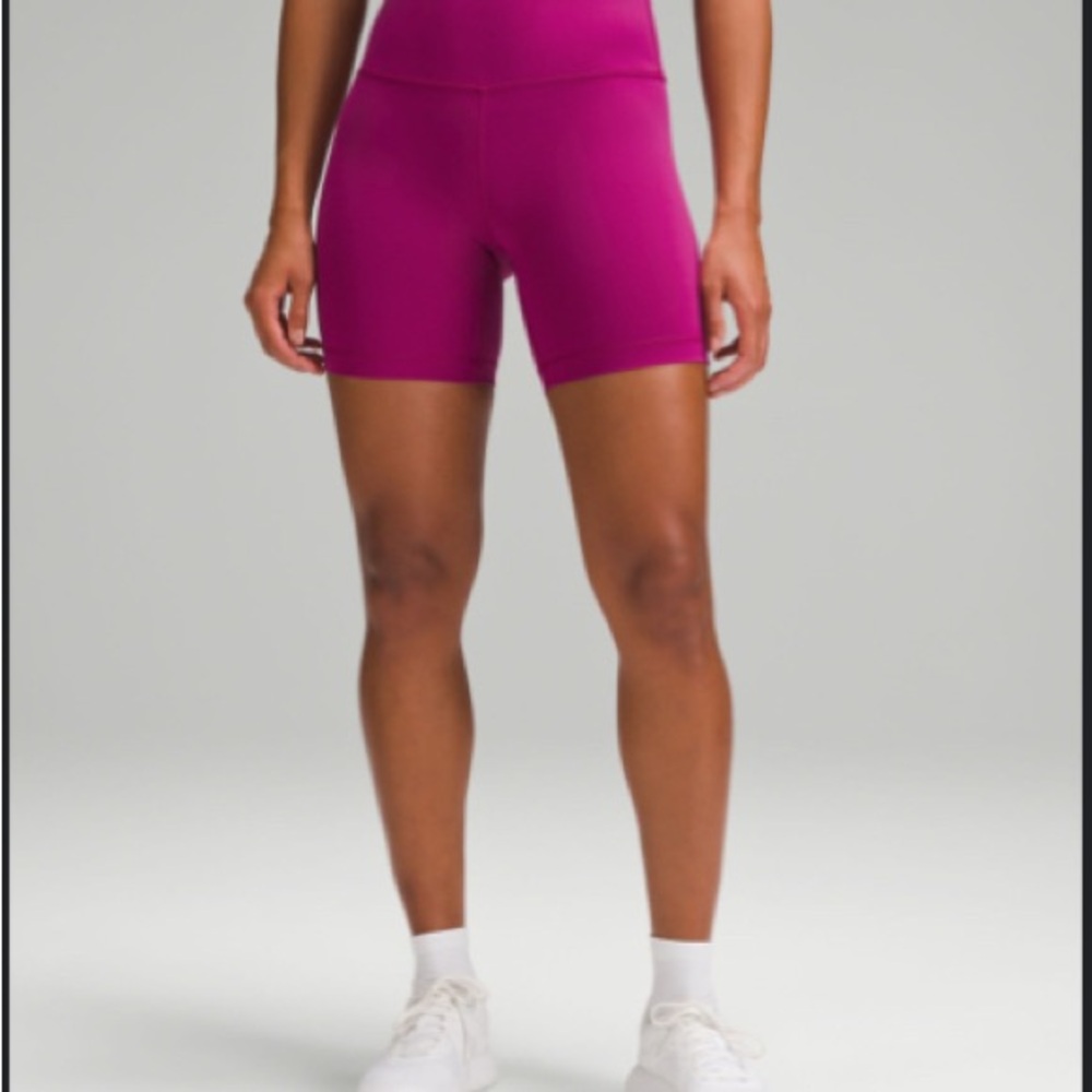lululemon athletica Magenta Bike Shorts